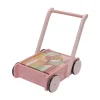 Andador con bloques flores rosa Little Dutch