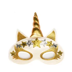 Antifaz unicornio gold