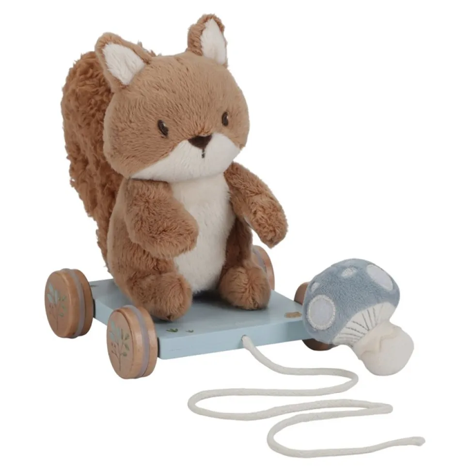 Arrastre ardilla peluche forest friends