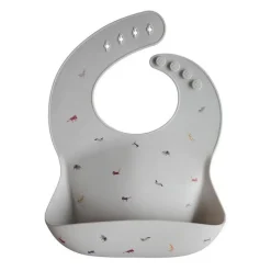 BABERO SILICONA SAFARI LIGHT GREY