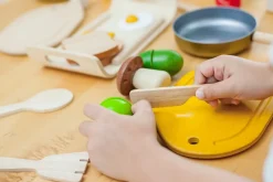 Bandeja de verduras madera plantoys