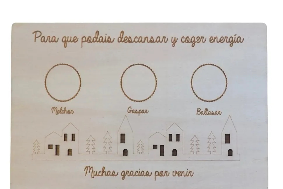BANDEJA NAVIDAD PARA REYES MAGOS