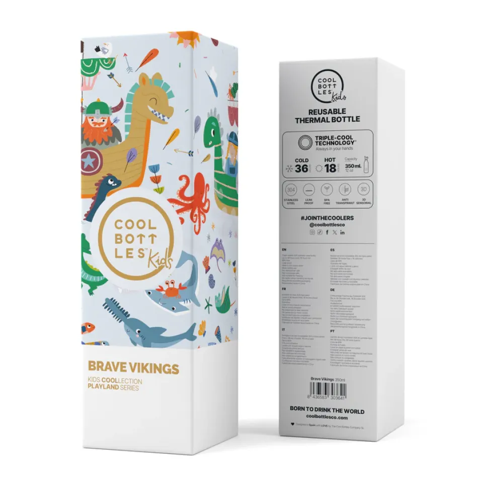 Botella de agua Brave Vikings 350ml