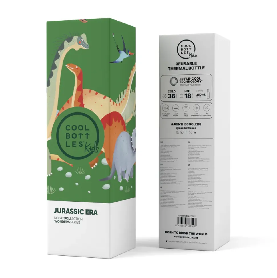 Botella de agua Jurassic Era 350ml