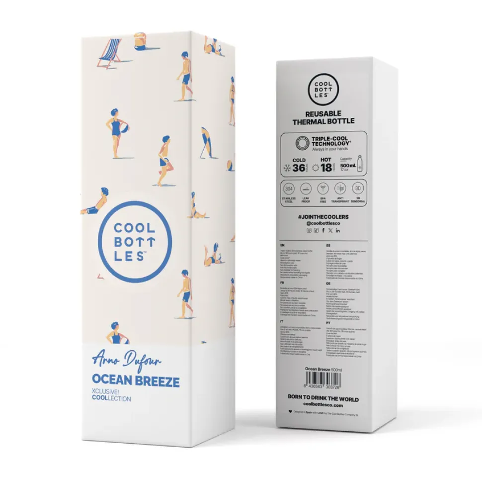 Botella de agua Ocean Breeze 500ml