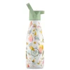 Botella de agua spring flowers 260ml