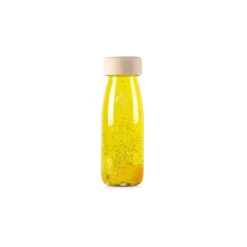 botella sensorial float amarilla petit boum