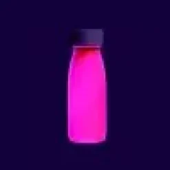 botella sensorial float flúo rosa petit boum