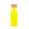 botella sensorial float flúo amarilla petit boum