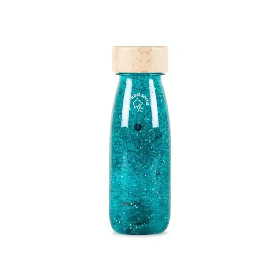 botella sensorial float turquesa petit boum
