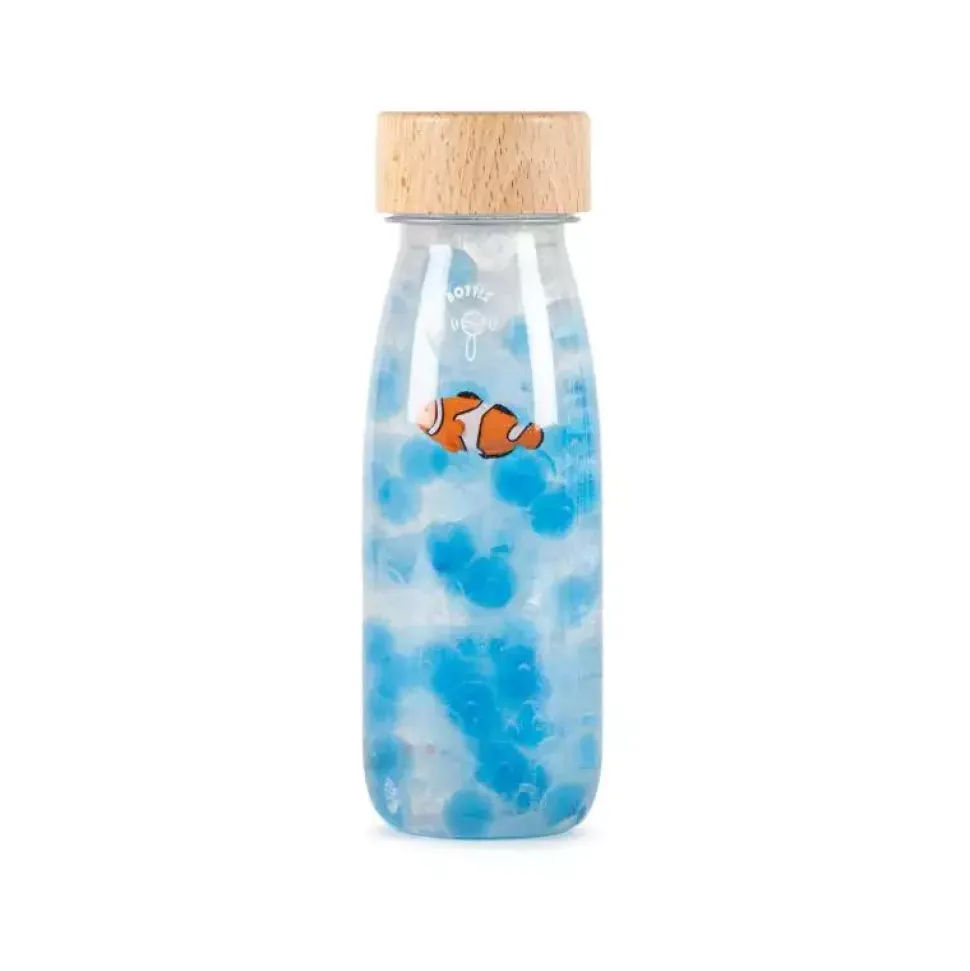 Botella sensorial sonido pez petit boum