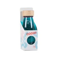 botella sensorial float turquesa petit boum