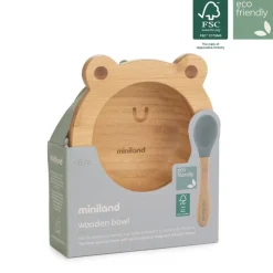 Bowl blw ventosa rana madera