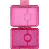 Caja almuerzo Yumbox snack glitter rosa