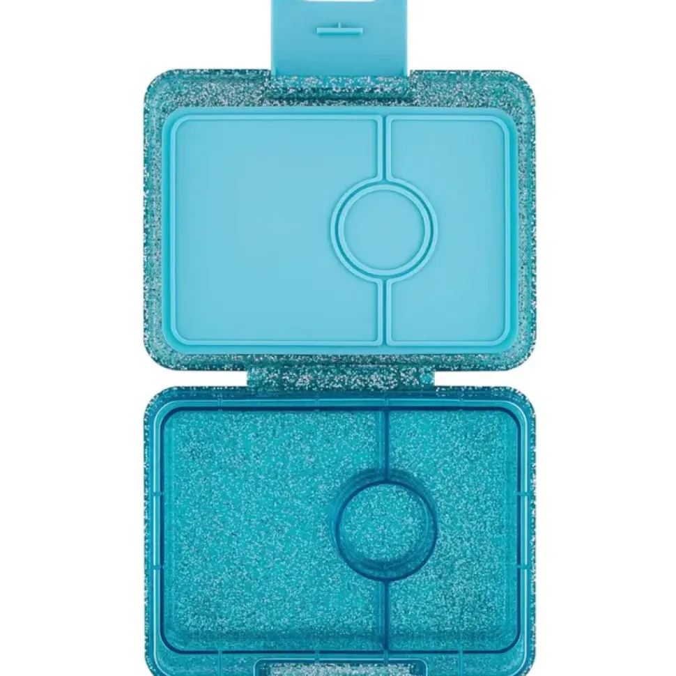Caja almuerzo Yumbox snack glitter azul