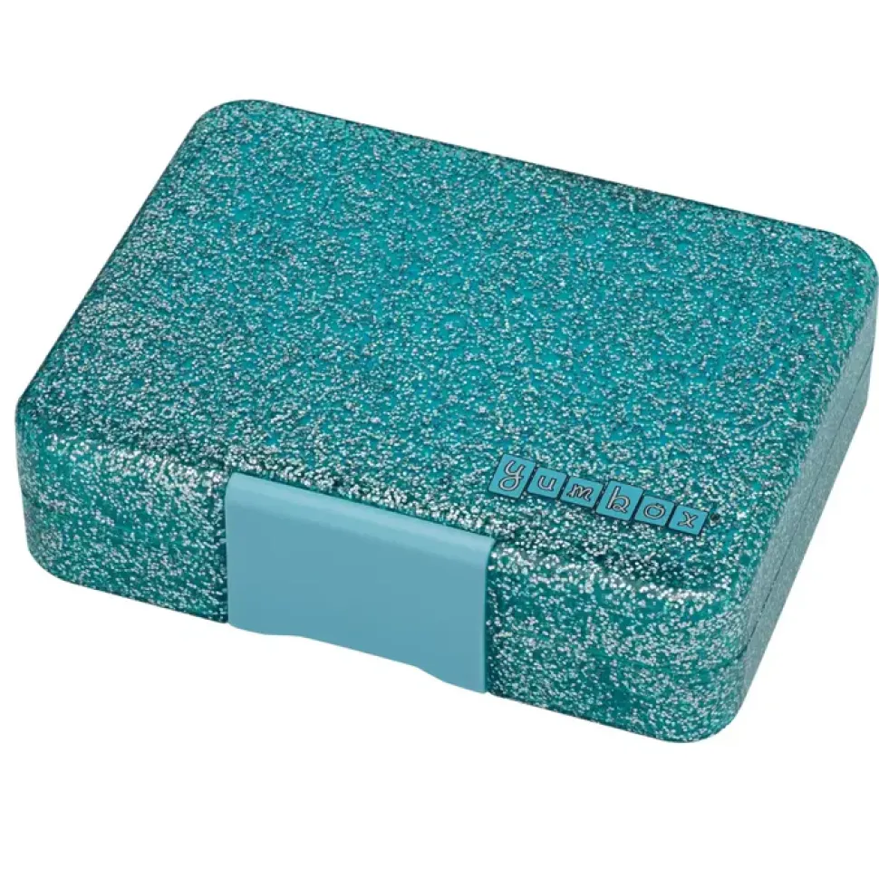 Caja almuerzo Yumbox snack glitter azul