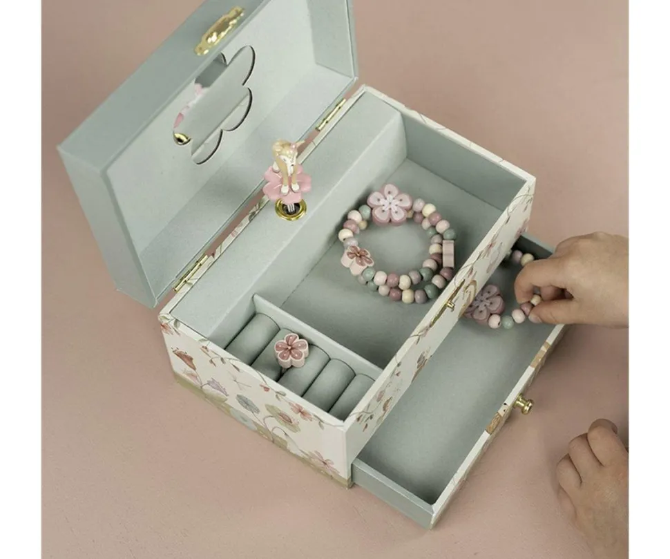 Caja de música joyero forest friends