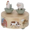 Caja de música pequeña granja