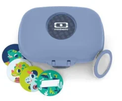 caja merienda Monbento azul infinity