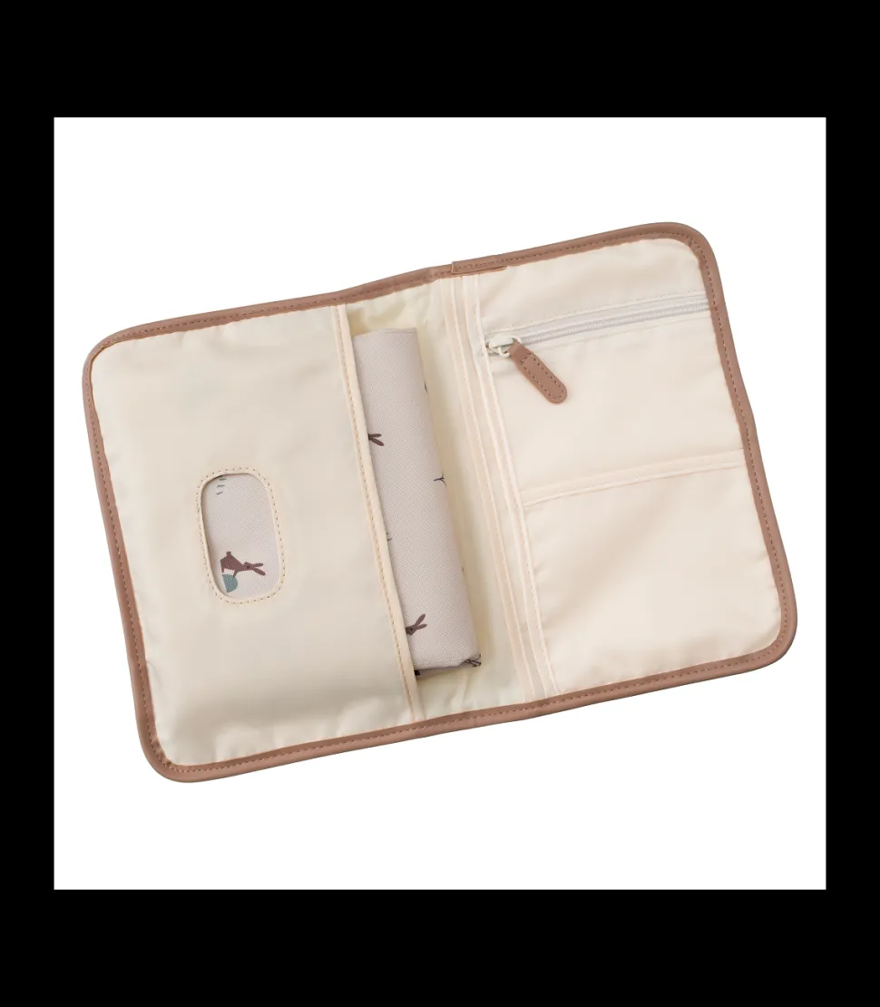 Cambiador impermeable viaje conejito