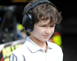Cascos anti ruido 3-10 años negro