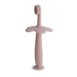 Cepillo de dientes aprendizaje mushie pink