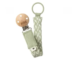 Chupetero BIBS Trenzado Sage/Ivory