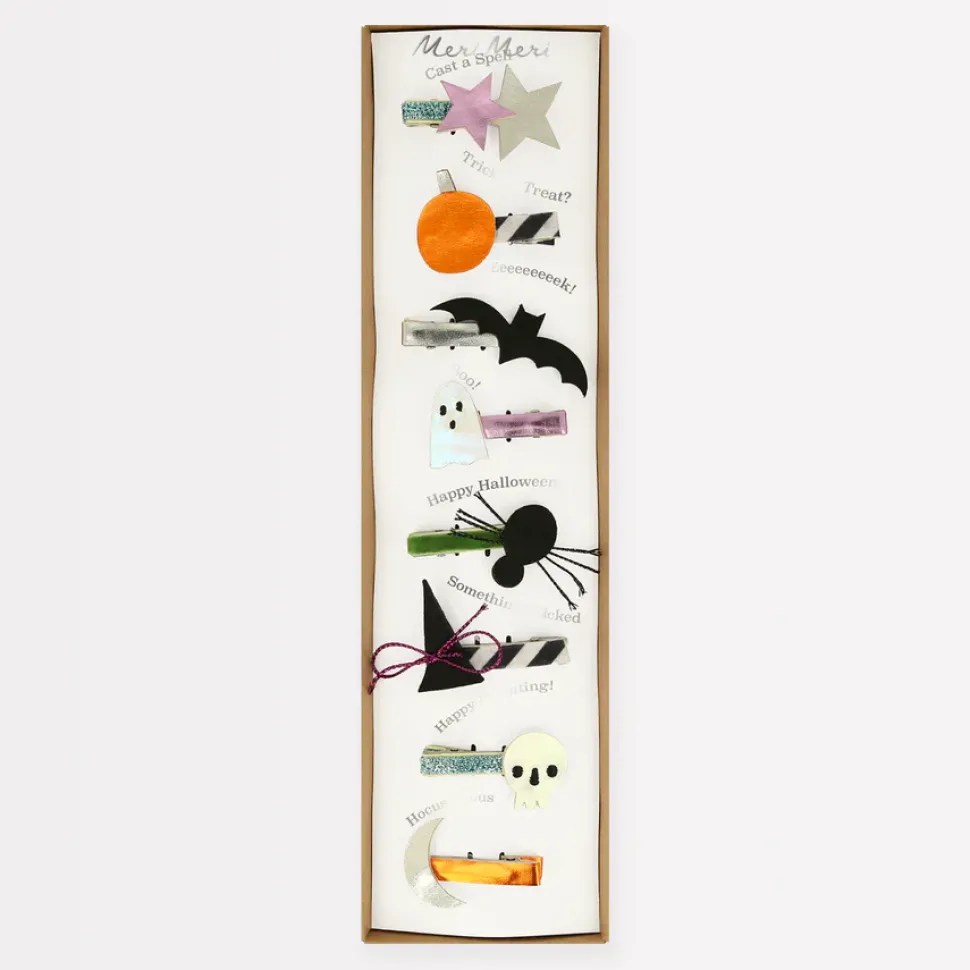 Clips para cabello halloween