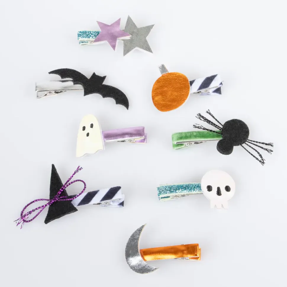 Clips para cabello halloween