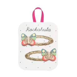 Clips de mariposa arcoiris Rockahul