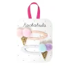 Clips helado de cucurucho