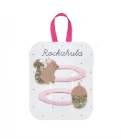 Clips pelo ardilla y bellota