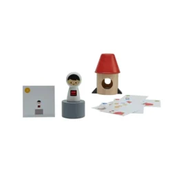 cohete tangram plantoys