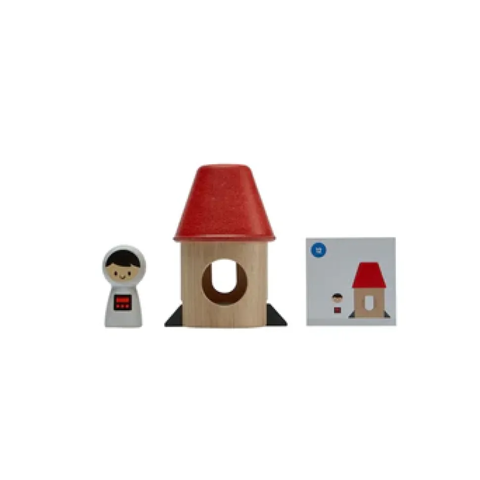 cohete tangram plantoys