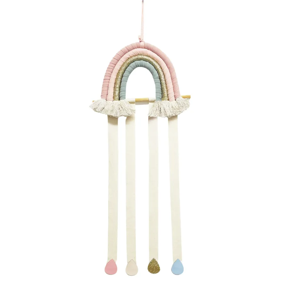 Colgador de clips arcoiris