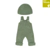 Conjunto punto 38cm Peto y Gorro