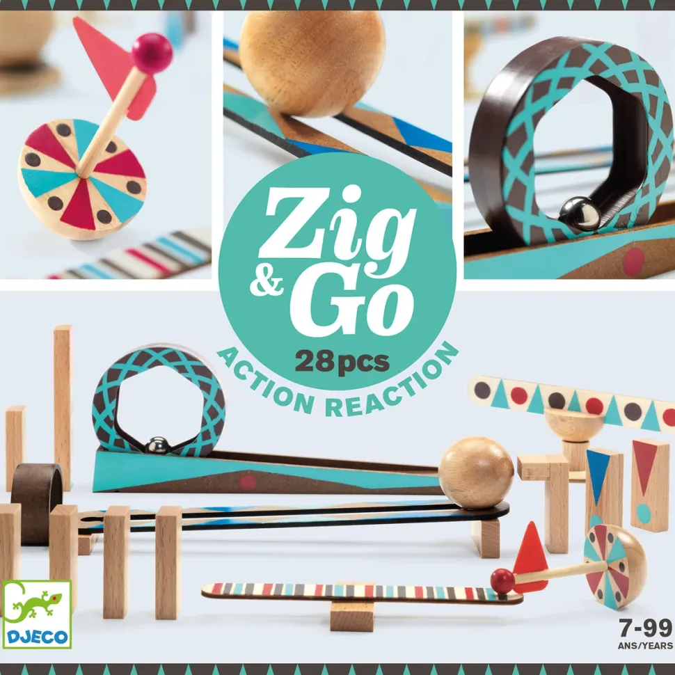 Construcción zig & go roll 28 pzs