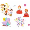 Crear con pegatinas me gustan las princesas