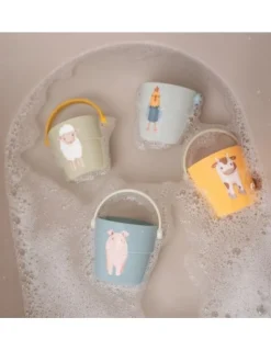 Cubitos de baño pequeña granja