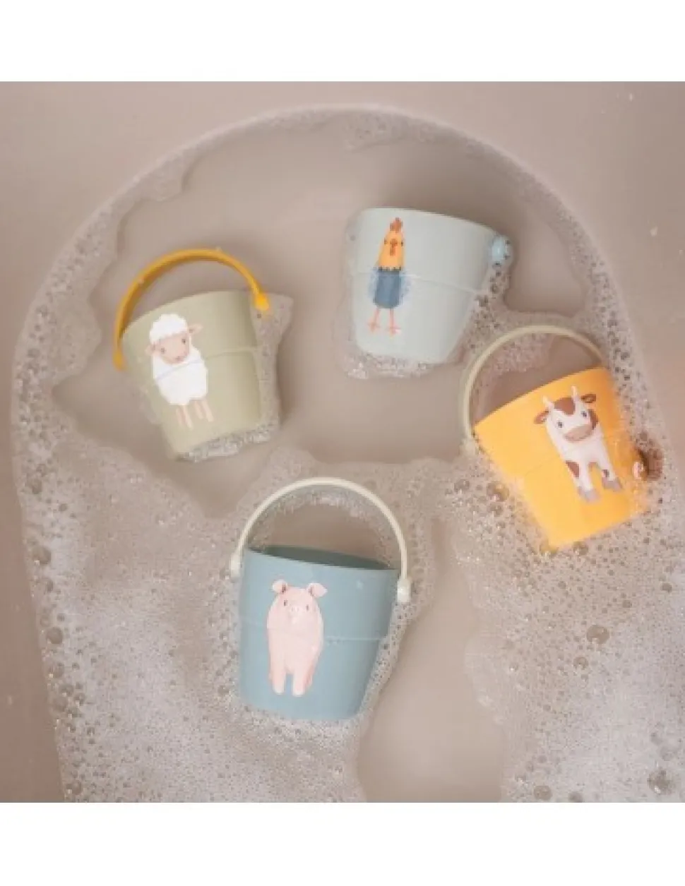 Cubitos de baño pequeña granja