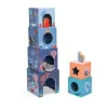 Cubos apilables Aventuras de Paulie Moulin Roty