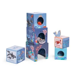 Cubos apilables Aventuras de Paulie Moulin Roty