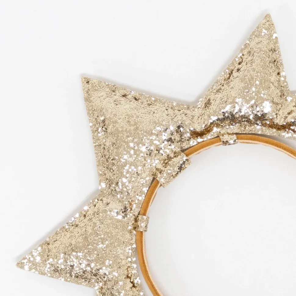 Diadema estrella dorada