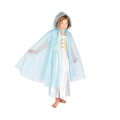 Disfraz capa princesa azul Ratatam