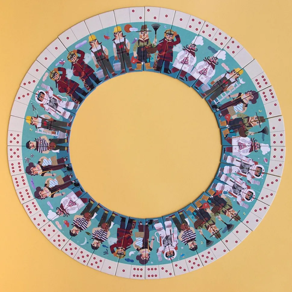 domino circular i want to be