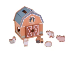 Encaja las formas de la granja