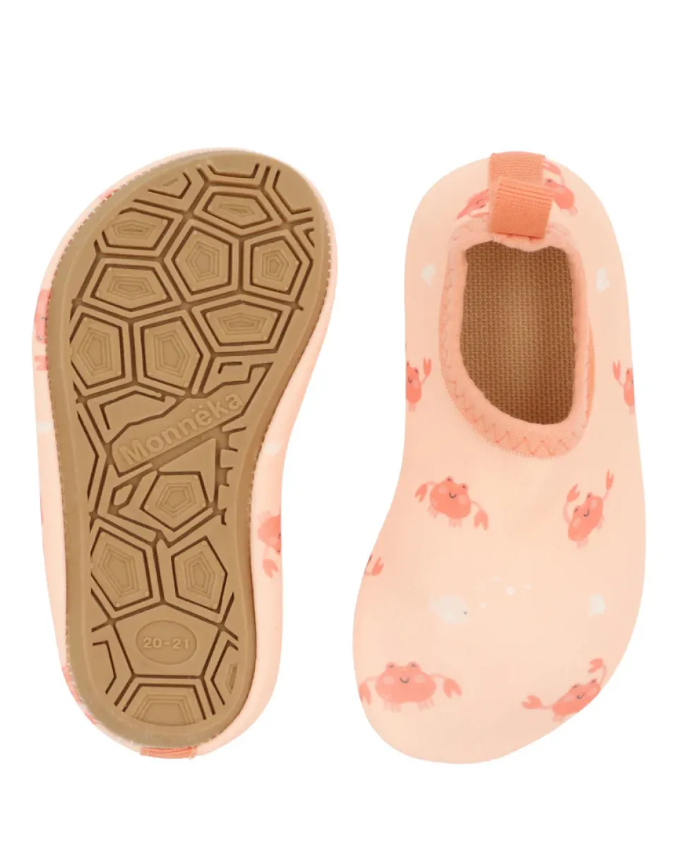 Escarpines cangrejo coral. Talla 22-23