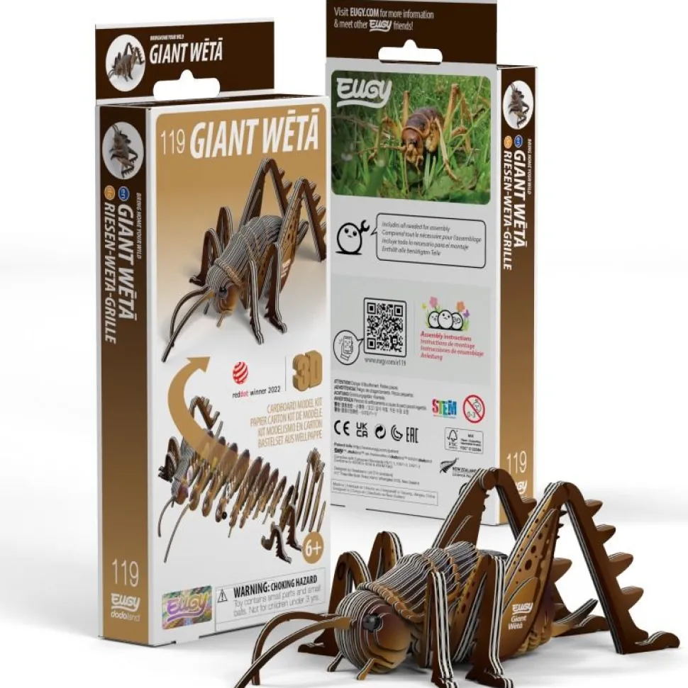 Eugy Giant Wētā puzzle