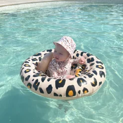 Flotador Baby 0-1 año leopard beige