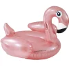 Flotador flamenco oro rosa